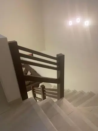 Escalera interior casa Villas Velato Acapulco