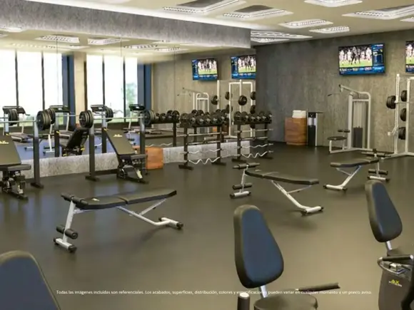 Gimnasio residencial en PuntOlivo Querétaro