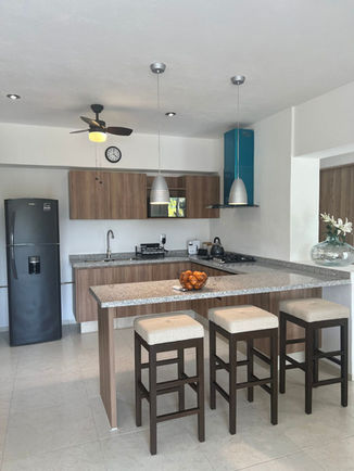 Cocina integral con diseño contemporáneo