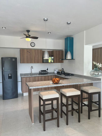 Cocina integral con diseño contemporáneo