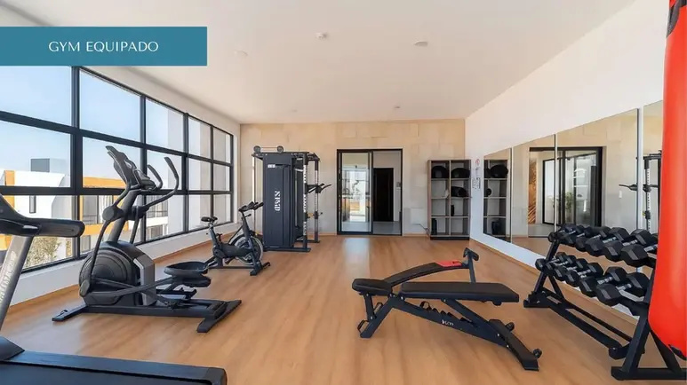 Gimnasio equipado de Los Robles Ziré.