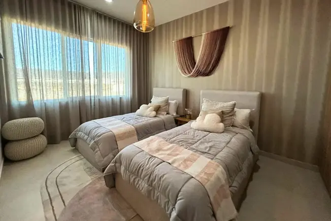 Segunda recamara casa Castello Querétaro