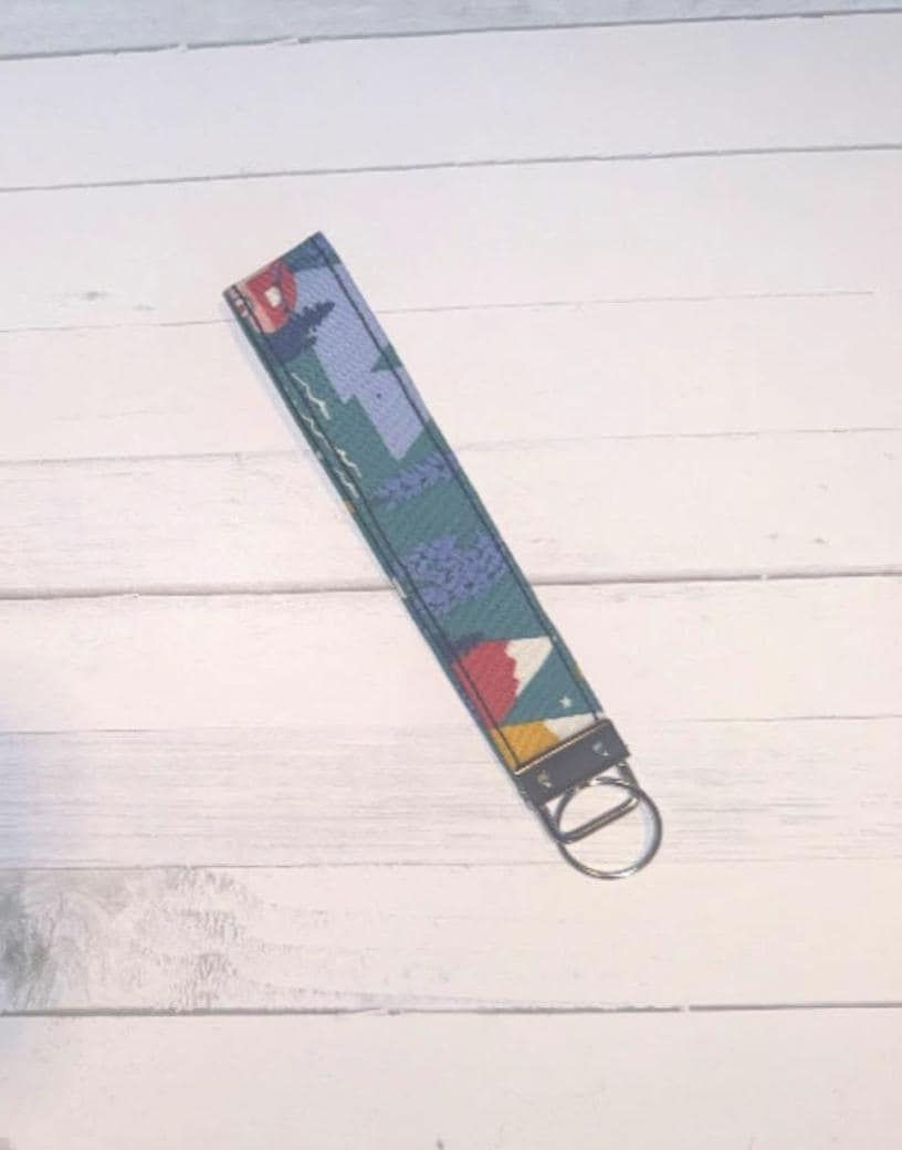 Personalized Adventure Key Wristlet