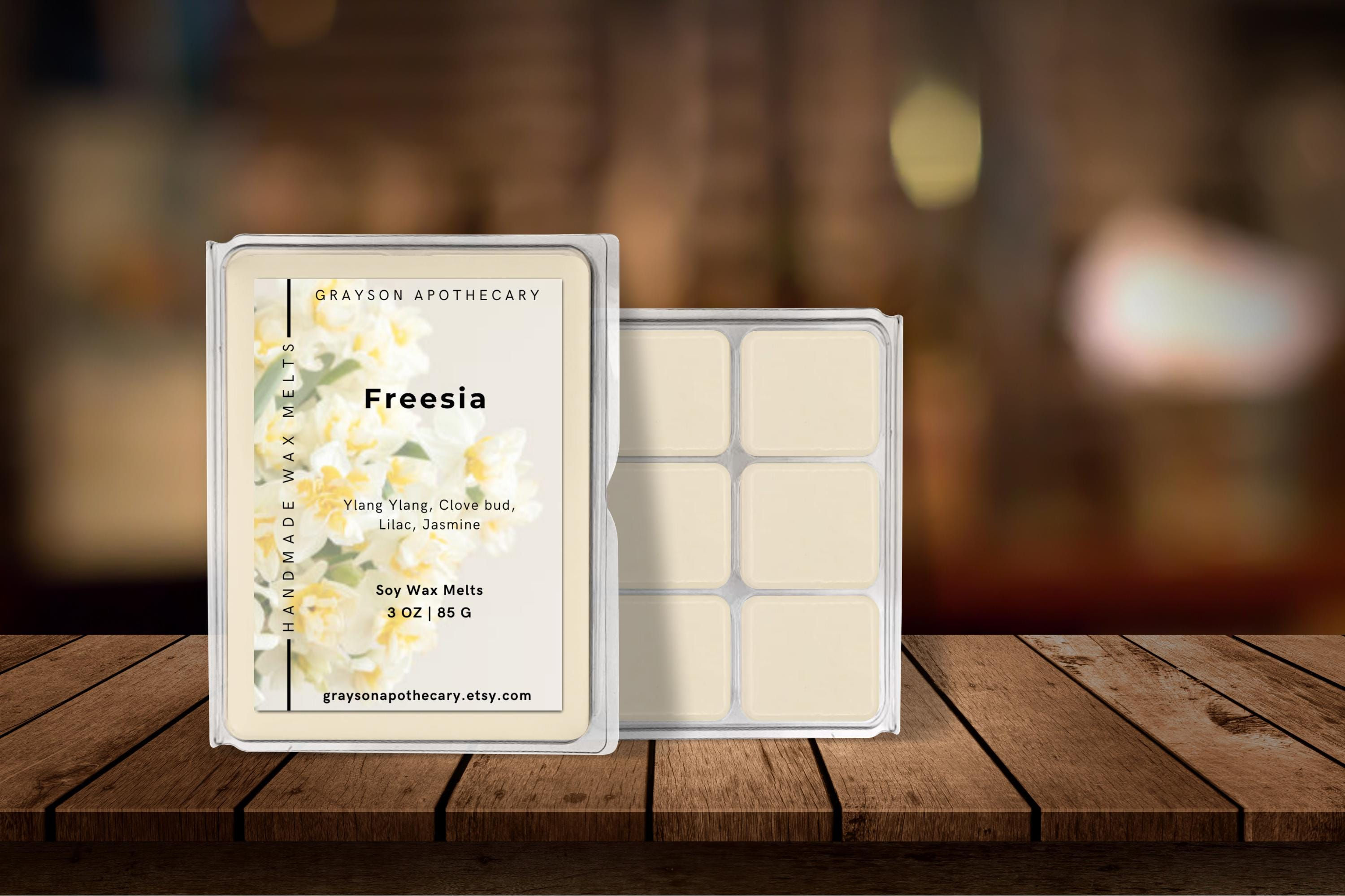 Freesia - Soy Wax - Wax Cubes - Handmade
