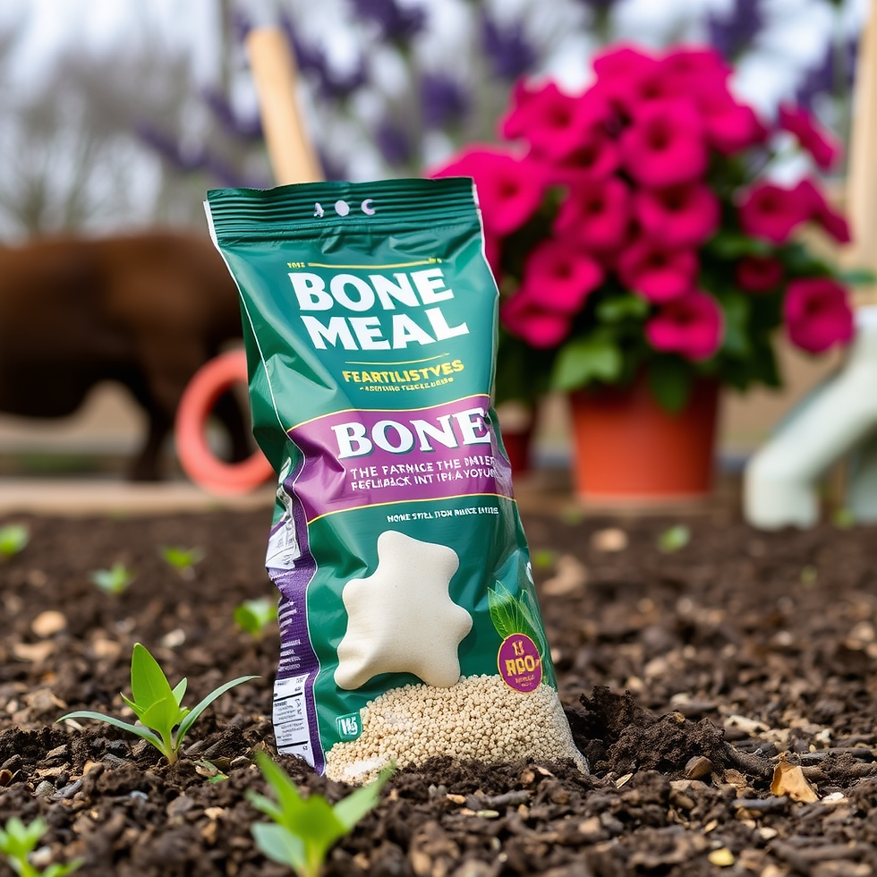 Avoid commercially made fertilizer and stick with compost!