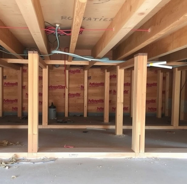 Sub-floor bracing for heavy stone tubs and custom islands..jpg