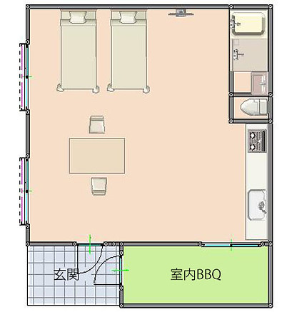 コテージ《ちび》 | 蒜山高原貸しコテージ ちび …
