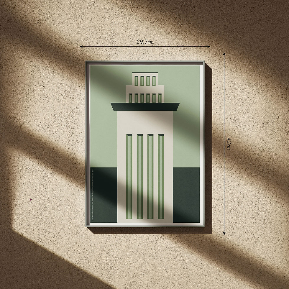 Miniature : affiche Saint Dizier Tour Miko vert A3