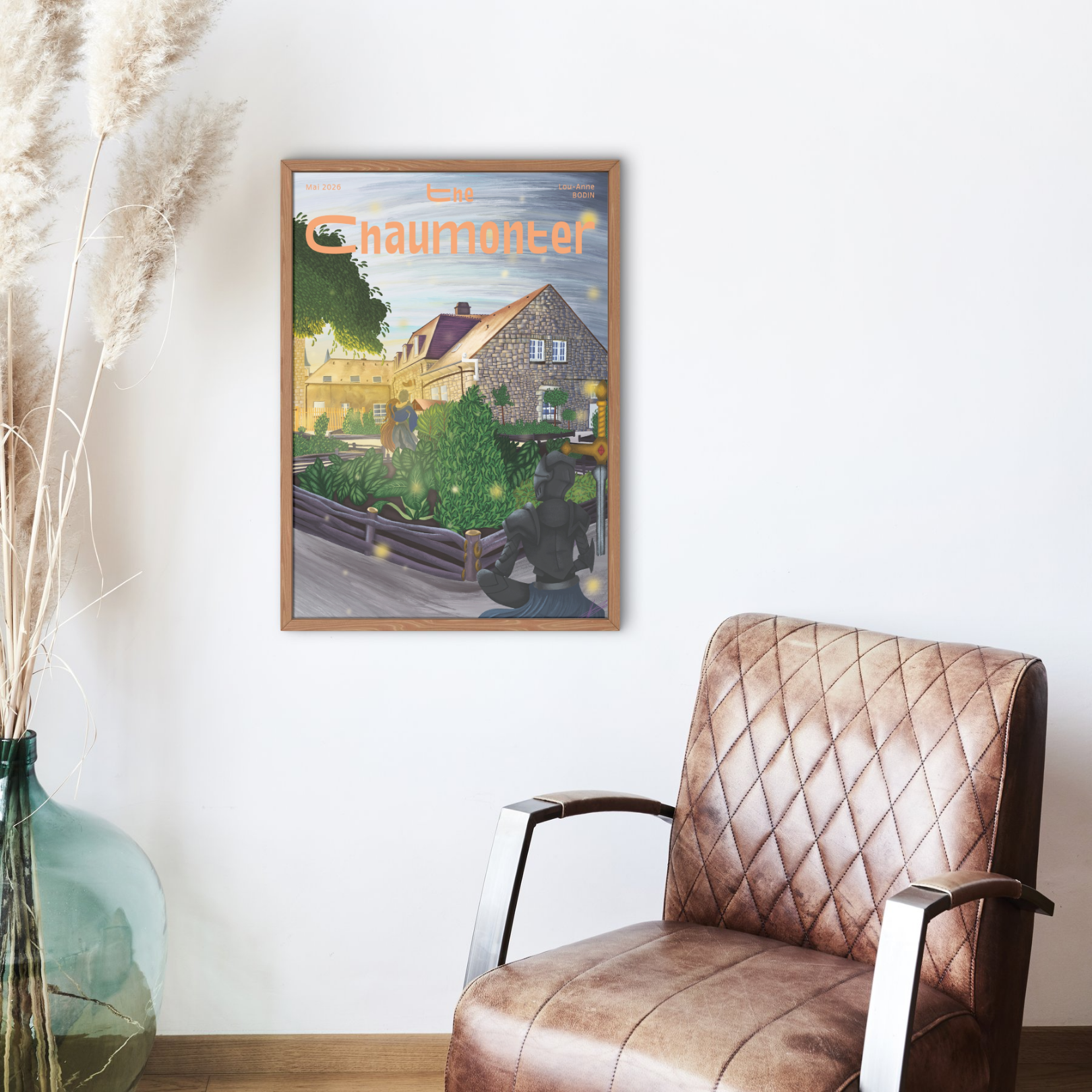 Affiche Chaumont the chaumonter 2026 jardin médiéval donjon Lou Anne