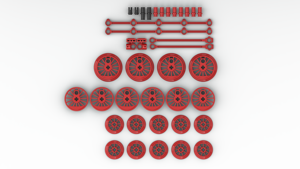 Miniaturbild: Treibstangen Satz DR BR 50