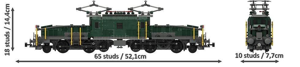 Thumbnail: PDF instructions SBB CE 6/8 green