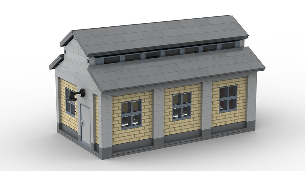 Thumbnail: Free PDF instructions for the small engine shed