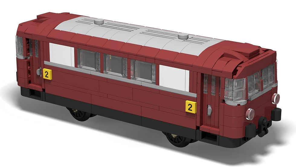 Thumbnail: PDF instructions DB BR VT 98 / DB 798 + sidecar + bicycle trailer VB 141