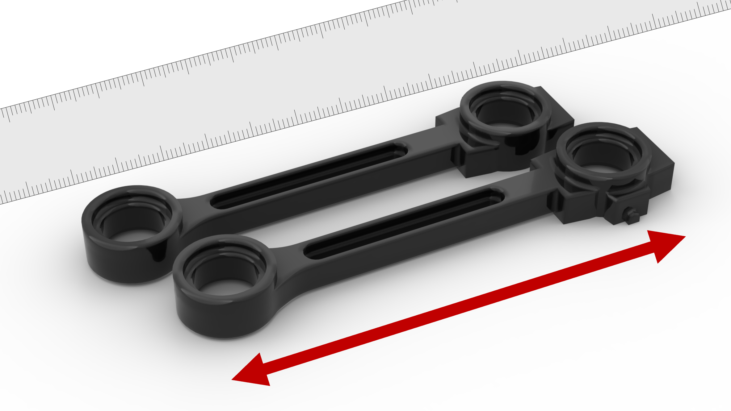 2x Treibstange Sonderlänge