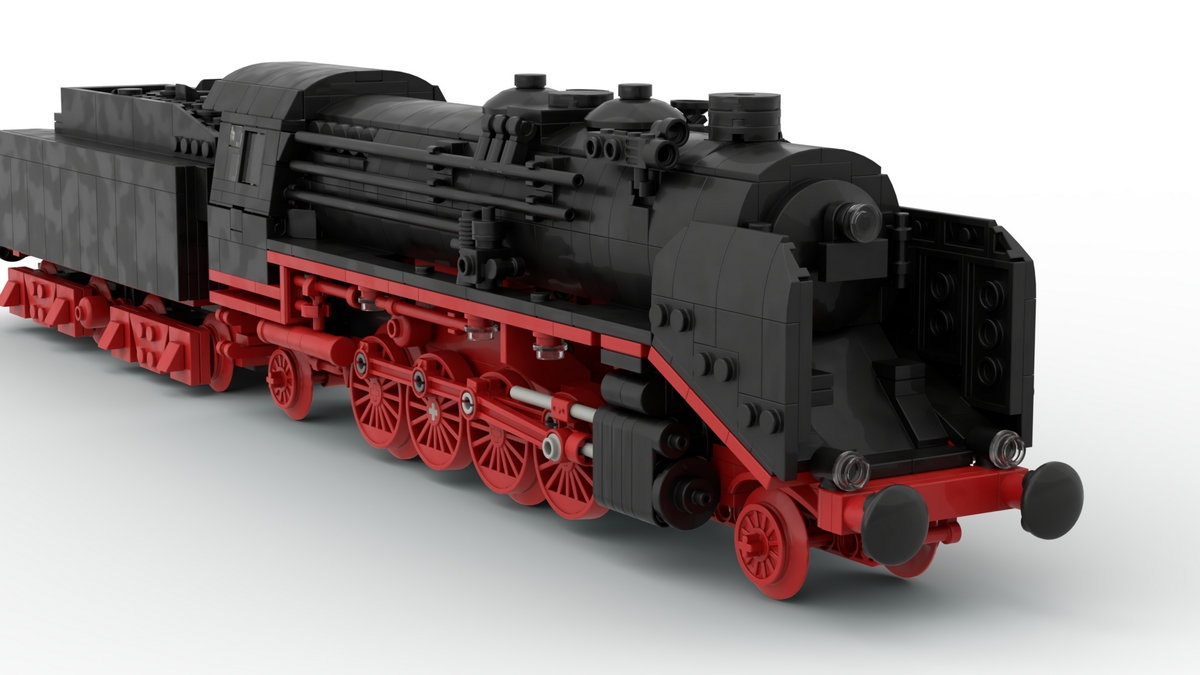 LEGO MOC Steam-Locomotive Dampflokomotive DR BR 39 by www.bricks-on ...
