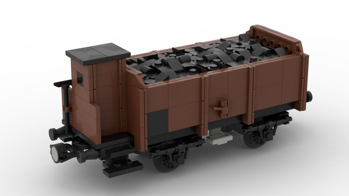 PDF instructions for the Omk-u gondola with a brakeman's cab