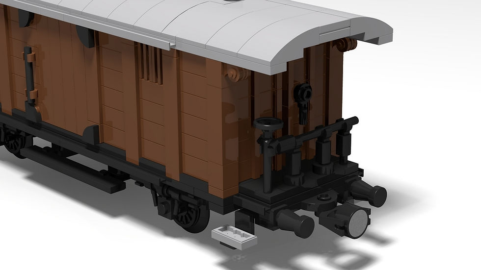 Miniaturbild: PDF-Anleitung Geschlossener Güterwagen Epoche I braun