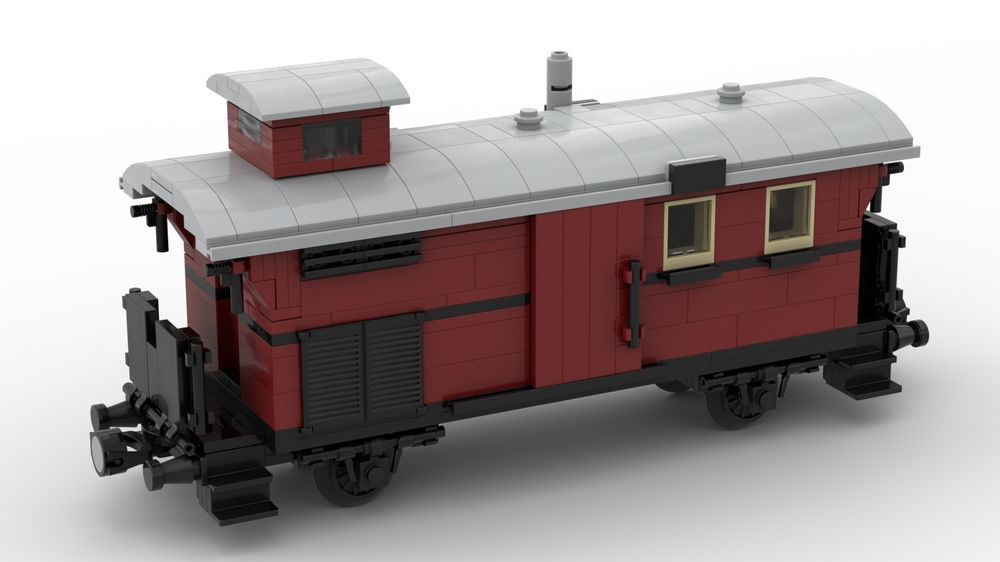 PDF instructions for Prussian luggage trolley red