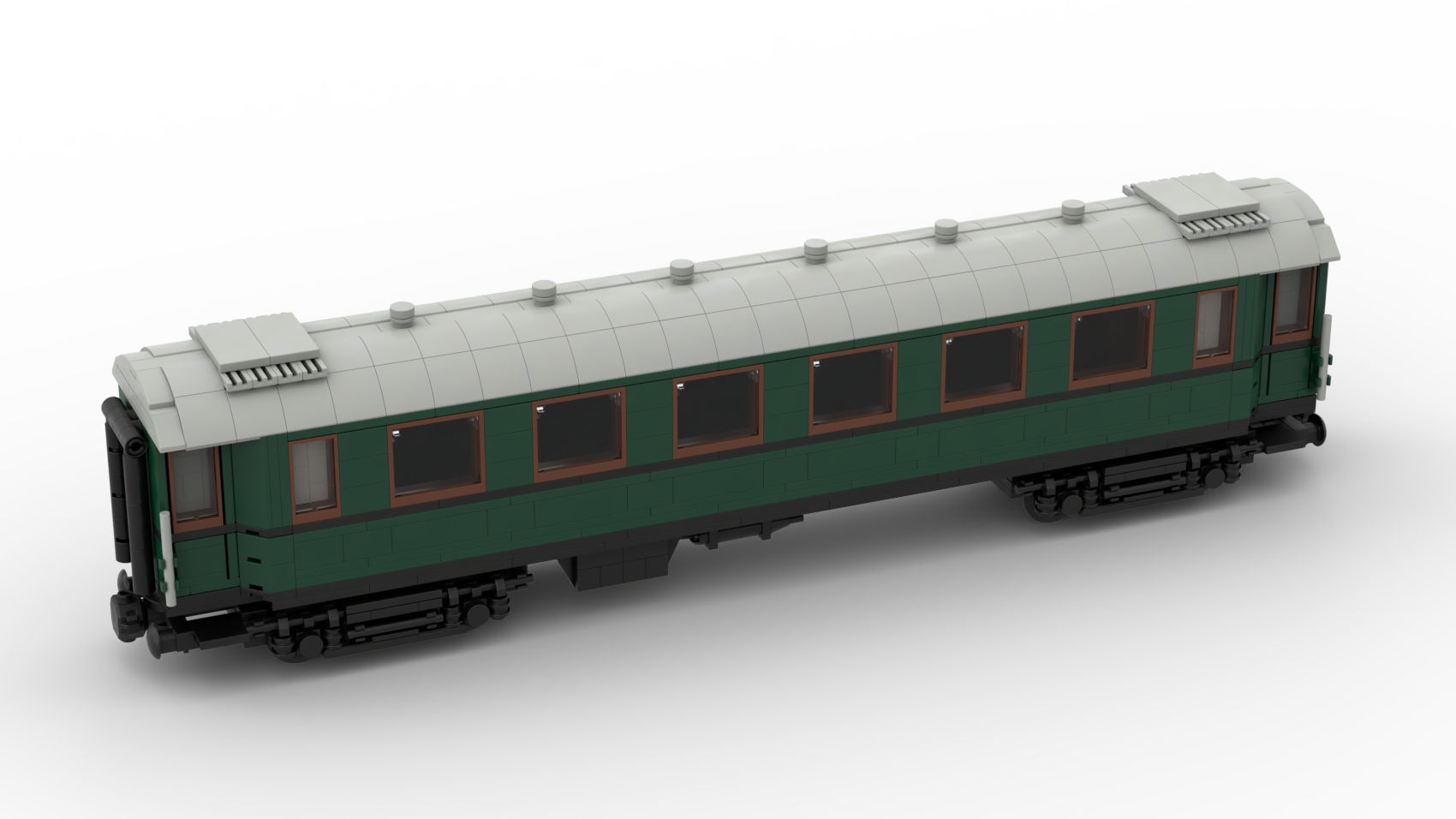 PDF instructions for the group 29 green express train passenger car