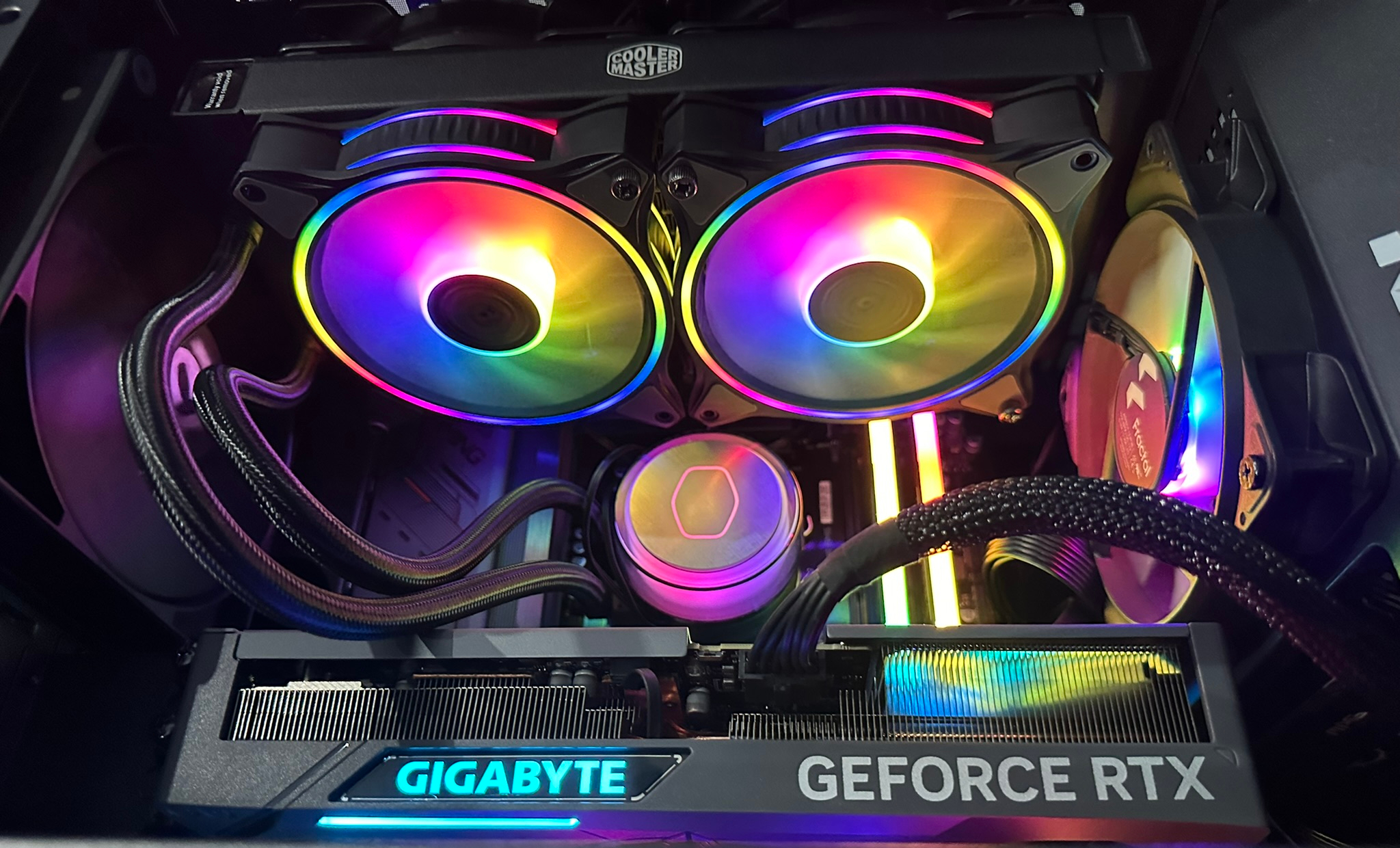 GPU-dense liquid-cooled build