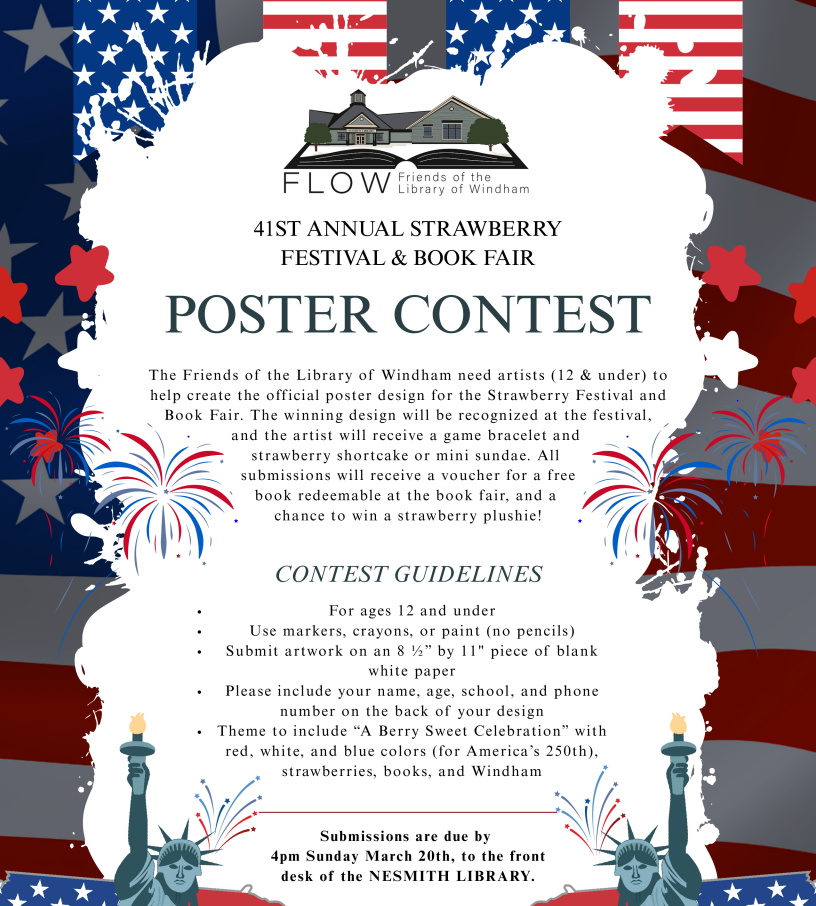 Strawberry Festival Poster Workshop #2