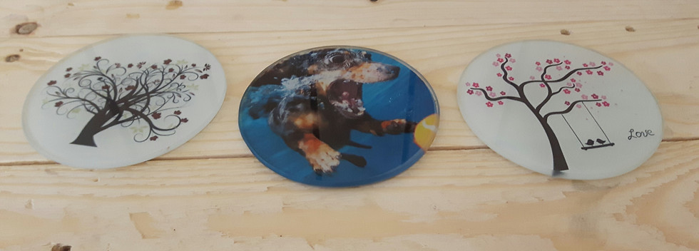 Thumbnail: Glass Coasters