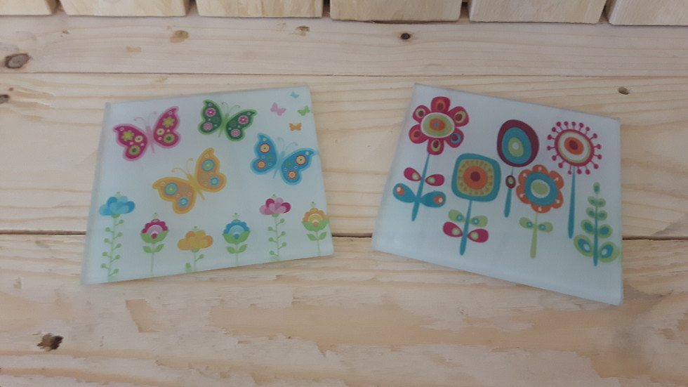 Thumbnail: Glass Coasters