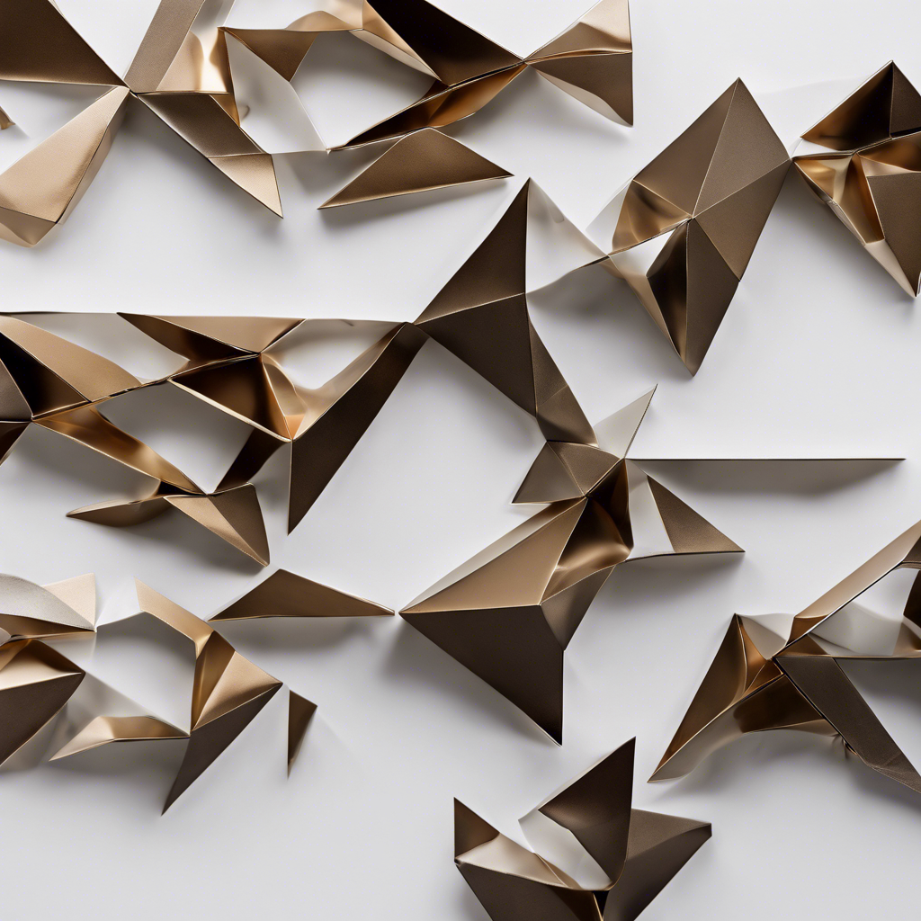 Geometric Metal Wall Sculpture