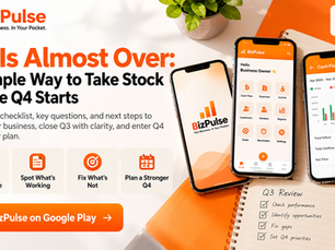 Q3 Is Almost Over: A Simple Way to Take Stock Before Q4 Starts