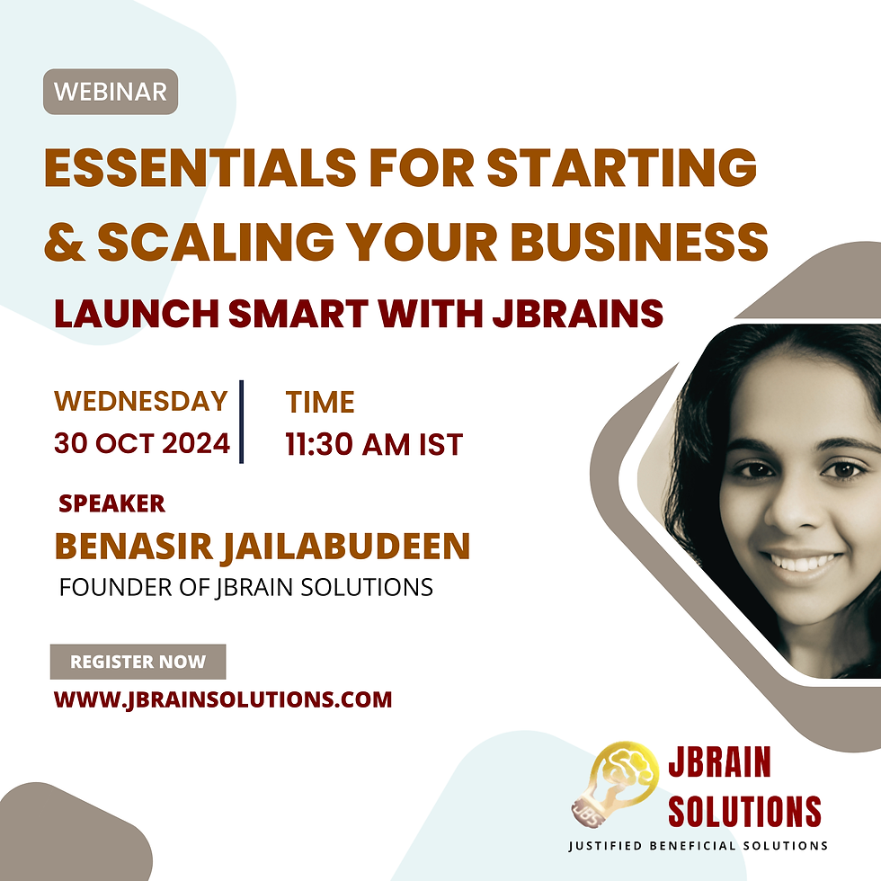 Essentials for Starting and Scaling Your Business
