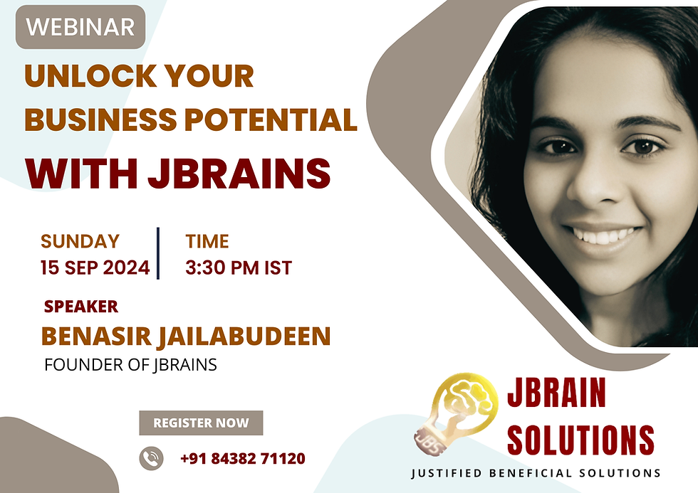 Unlock Your Business Potential with JBrain Solution