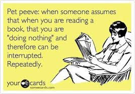 Reading, Interrupted