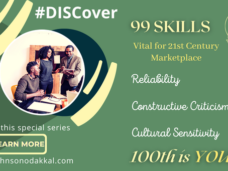 99 Skills of 21st Century Market Place : Week 26