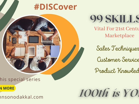 99 Skills of 21st Century Market Place : Week 27