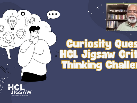 Curiosity Quest at HCL Jigsaw's Critical Thinking Challenge 