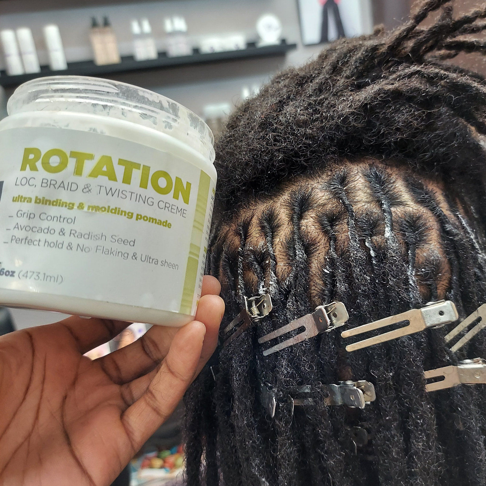 Rotation-Loc, Braid & Twisting Creme 16oz