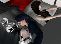 Kakashi, me, and Neji