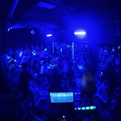 _beatbike 's very first glowride! Had an amazing time Djing with _london_ellis and _valdutra #djride