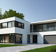 Exterior of Modern Suburban House_edited