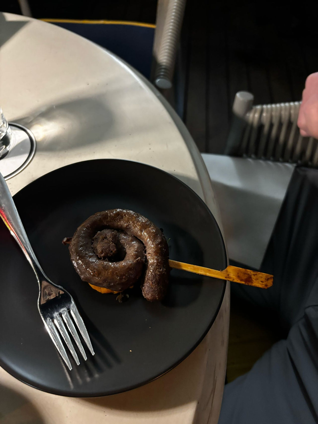 Food at braai, a traditional South African barbecue