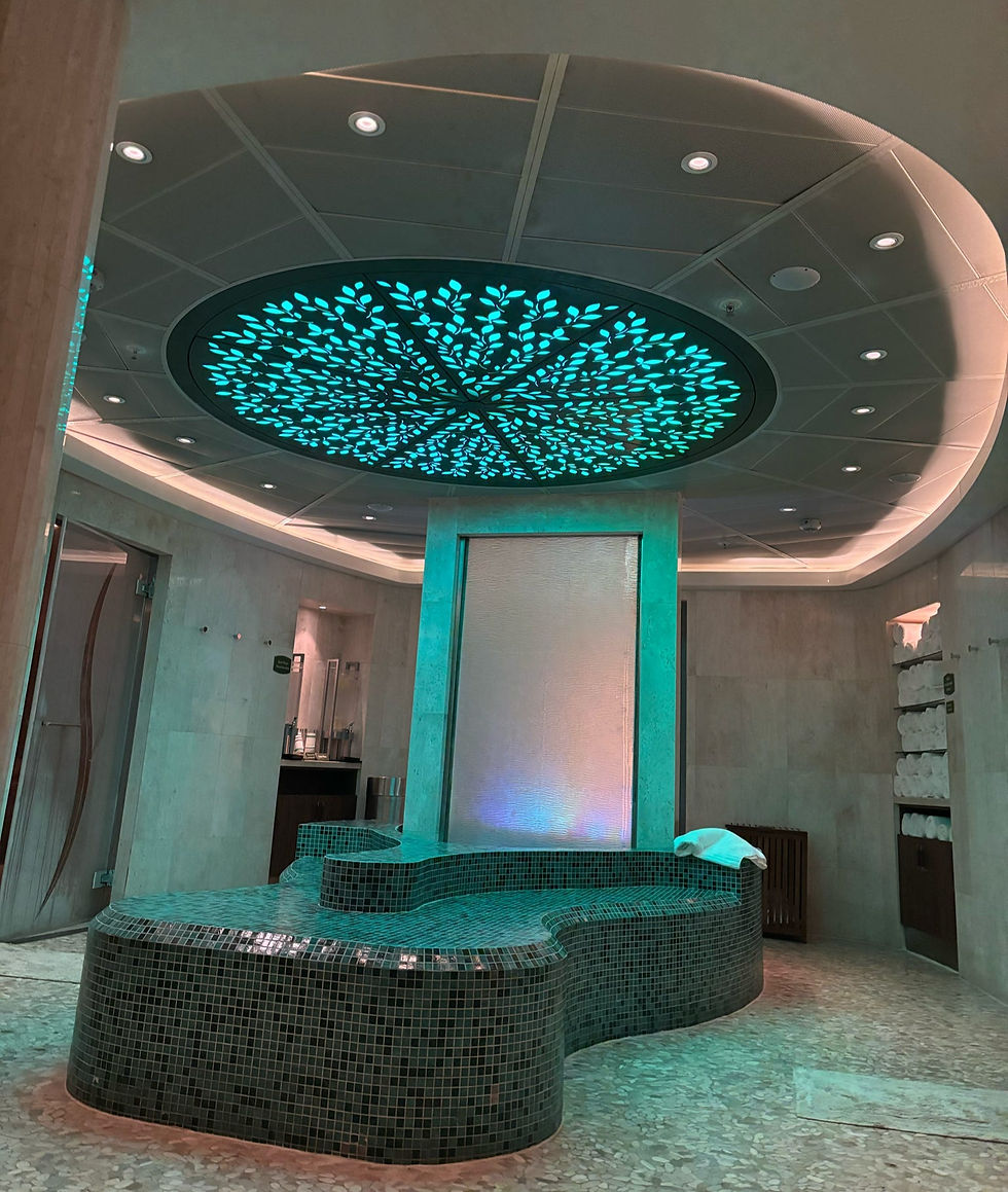 Rainforest Room Spa on board Disney Magic Cruise