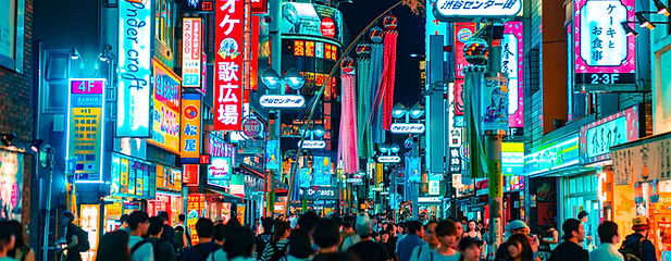 Tokyo scene from Essential Japan tour
