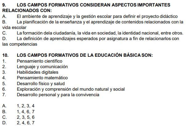 Miniatura: EXAMEN CENEVAL EGEL EDUCACIÓN