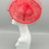 Thumbnail: Red Hat Wedding Hat Occasion Hat