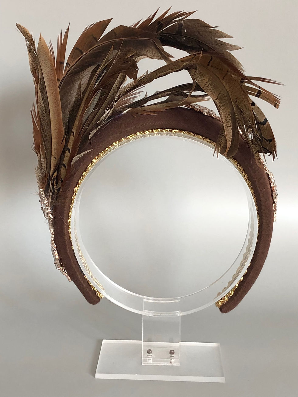 Thumbnail: Brown Feather Headband 