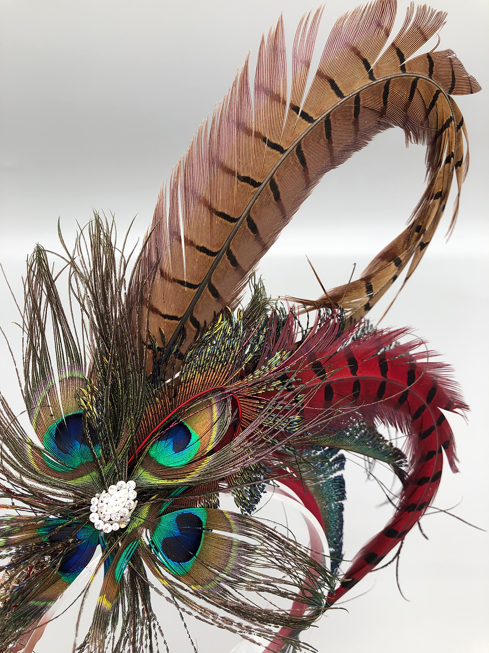 Thumbnail: Green Feathers Headband 