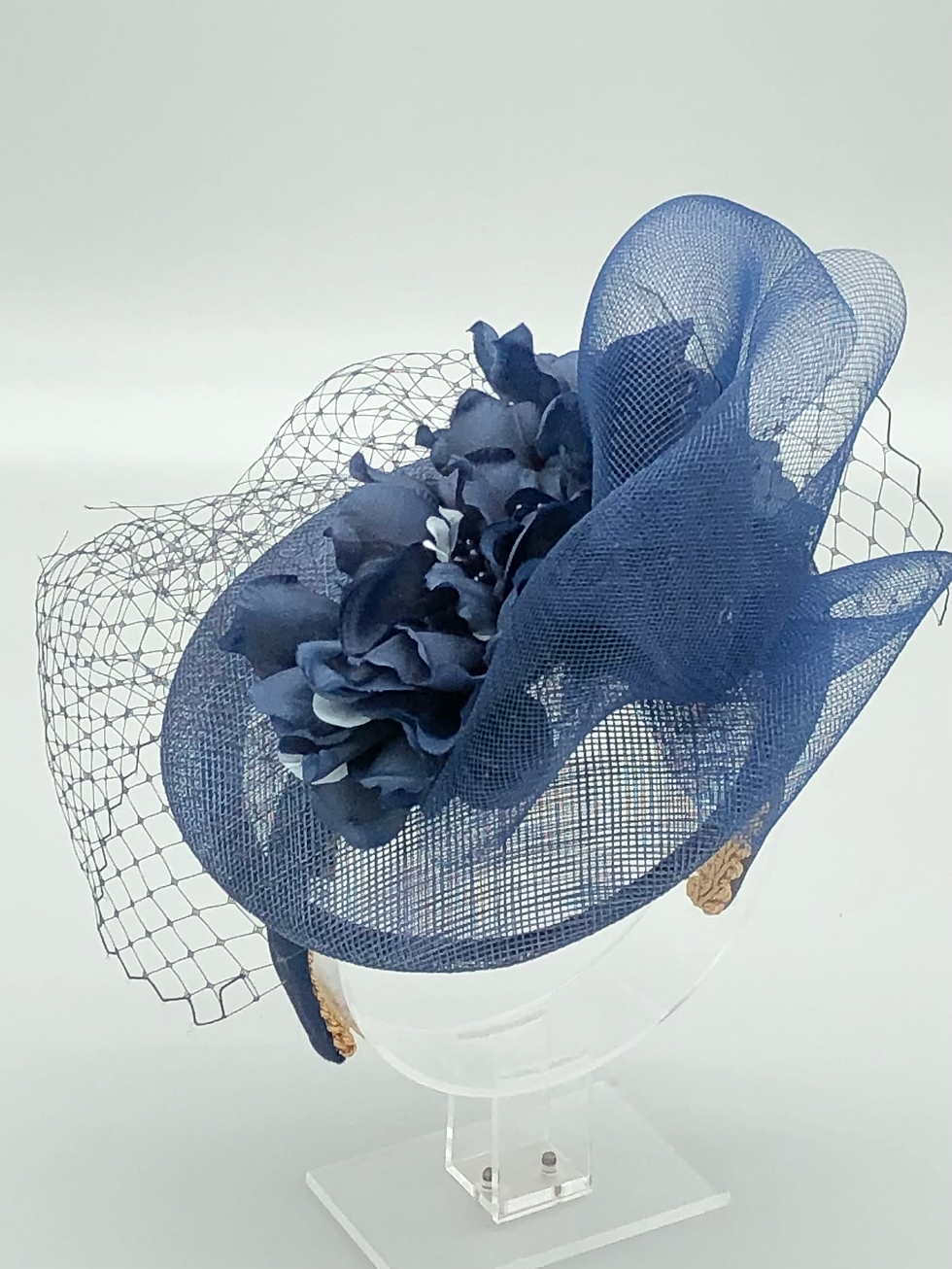 Thumbnail: Navy Blue Pillbox Hat 