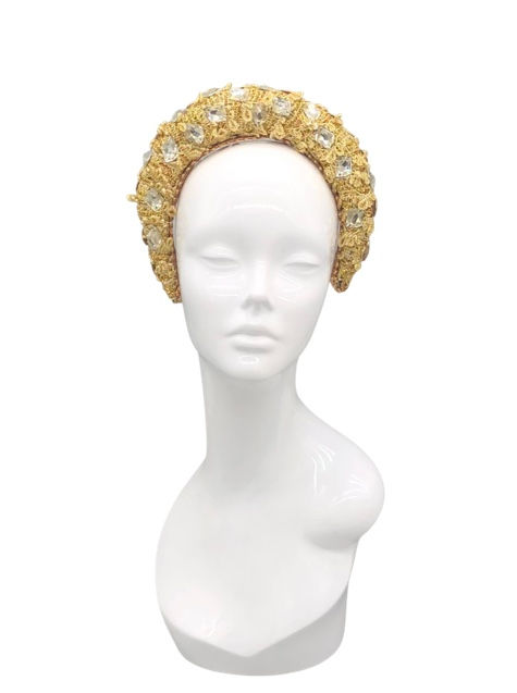 Thumbnail: Gold Crystals Headband 