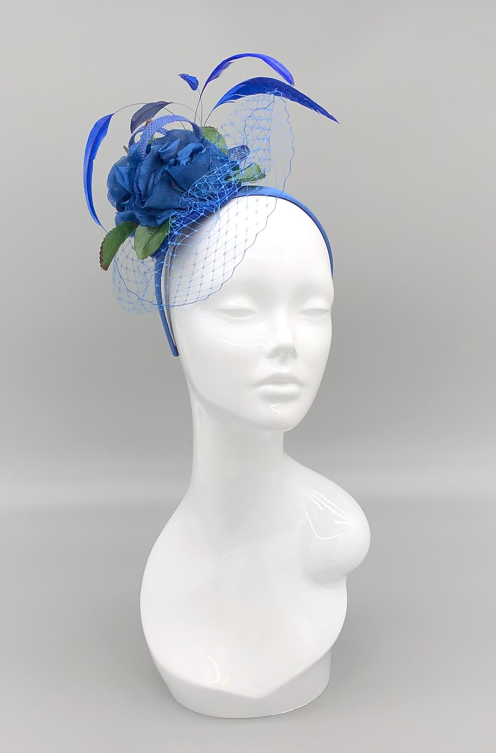 Thumbnail: Royal Blue Fascinator 