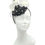 Thumbnail: Black /White Pillbox Hat Wedding Hat ,Occasion Hat